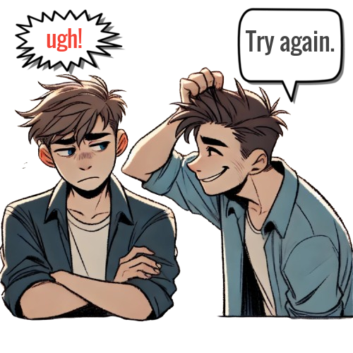 Please try again